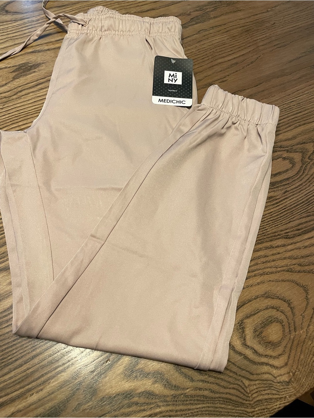 MediChic Medical Nursing Scrub Joggers Women Khaki Pants NWT